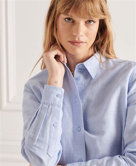 linen boyfriend shirt for women.